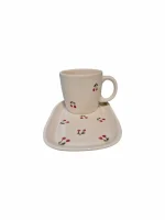 ماگ و زیرماگی طرح گیلاس12
