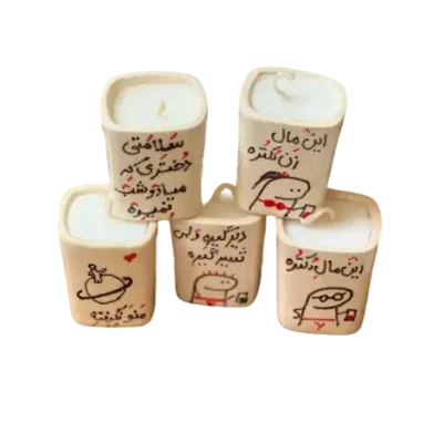 شمع شات طرح دار1