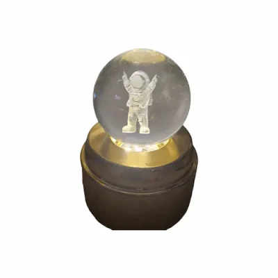 گوی کریستالی چرخان قطر 6 سانت1