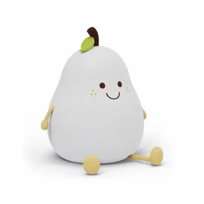 چراغ خواب سیلیکونی گلابی1