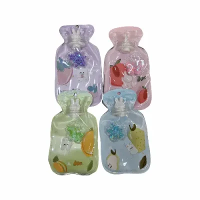 کیسه آب گرم شفاف کوچک طرح دار 011