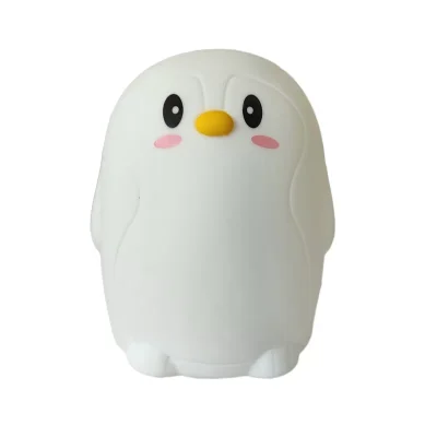 چراغ خواب لمسی سیلیکونی پنگوئن1