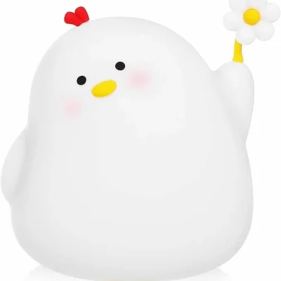 چراغ خواب کودک مدل جوجه گل به دست1