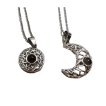 گردنبند مدل مهر و ماه1